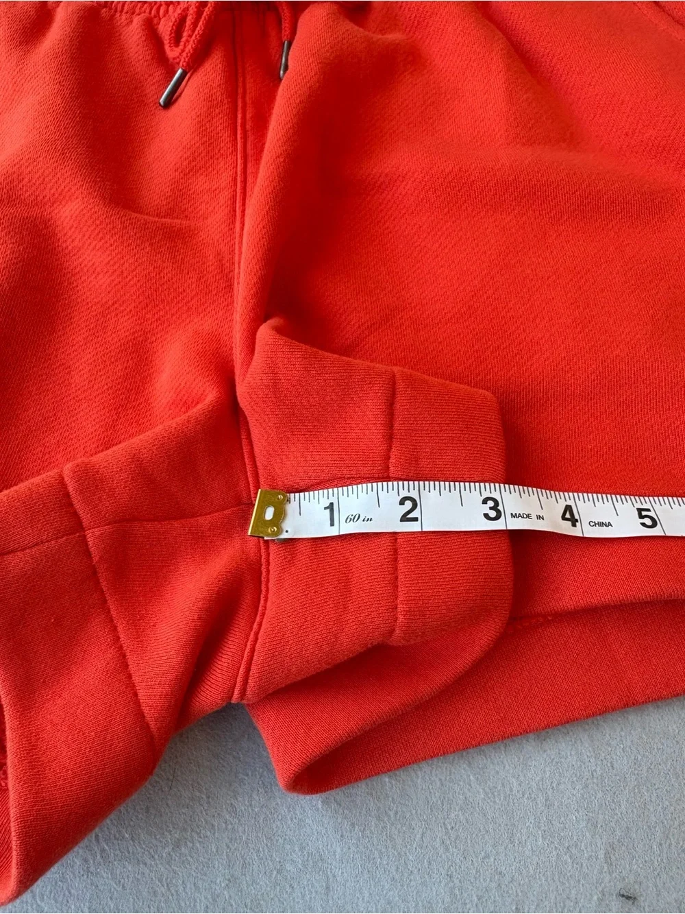 Universal Thread Coral-Red Drawstring Athletic Sweat 3” Shorts Sz M Athleisure - Picture 8 of 10